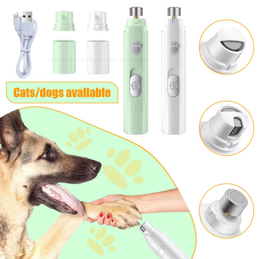 Lima de Uñas Eléctrica para Perros y Gatos — Sin Estrés, Sin Sangre