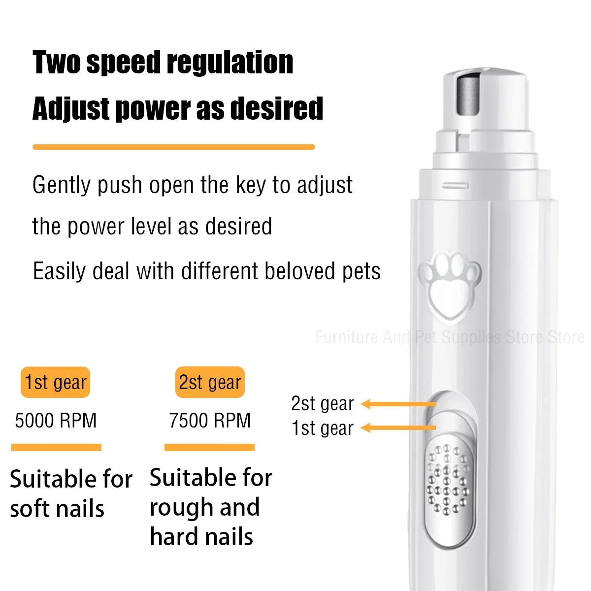 Lima de Uñas Eléctrica para Perros y Gatos — Sin Estrés, Sin Sangre